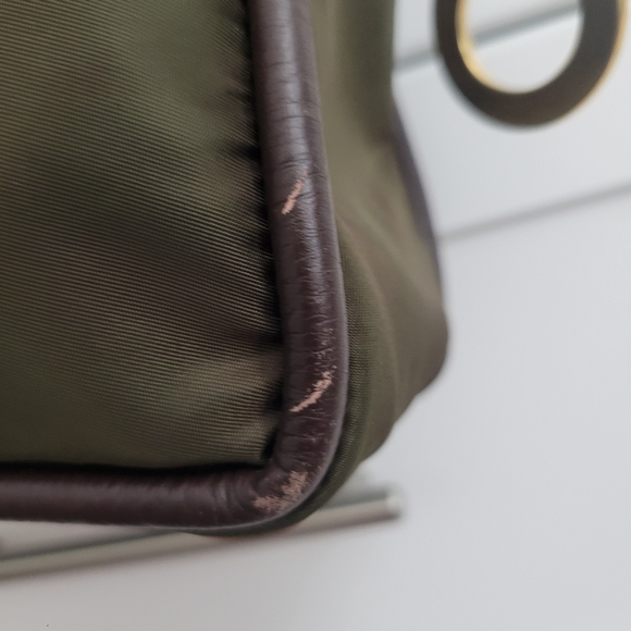 CELINE Nylon & Leather tote - Picture 6 of 9